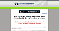 Desktop Screenshot of besucherplattform.de